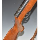 Weihrauch HW77K .177 air rifle with adjustable trigger, chequered semi-pistol grip, raised cheek