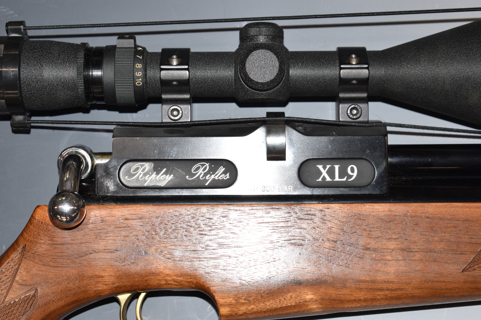 Ripley Rifles XL9 .22 PCP air rifle with nine shot magazine, chequered semi-pistol grip and - Image 4 of 10