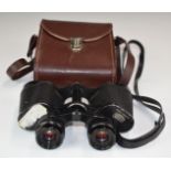 Carl Zeiss Jena Jenoptem 8x30W binoculars, in original leather case