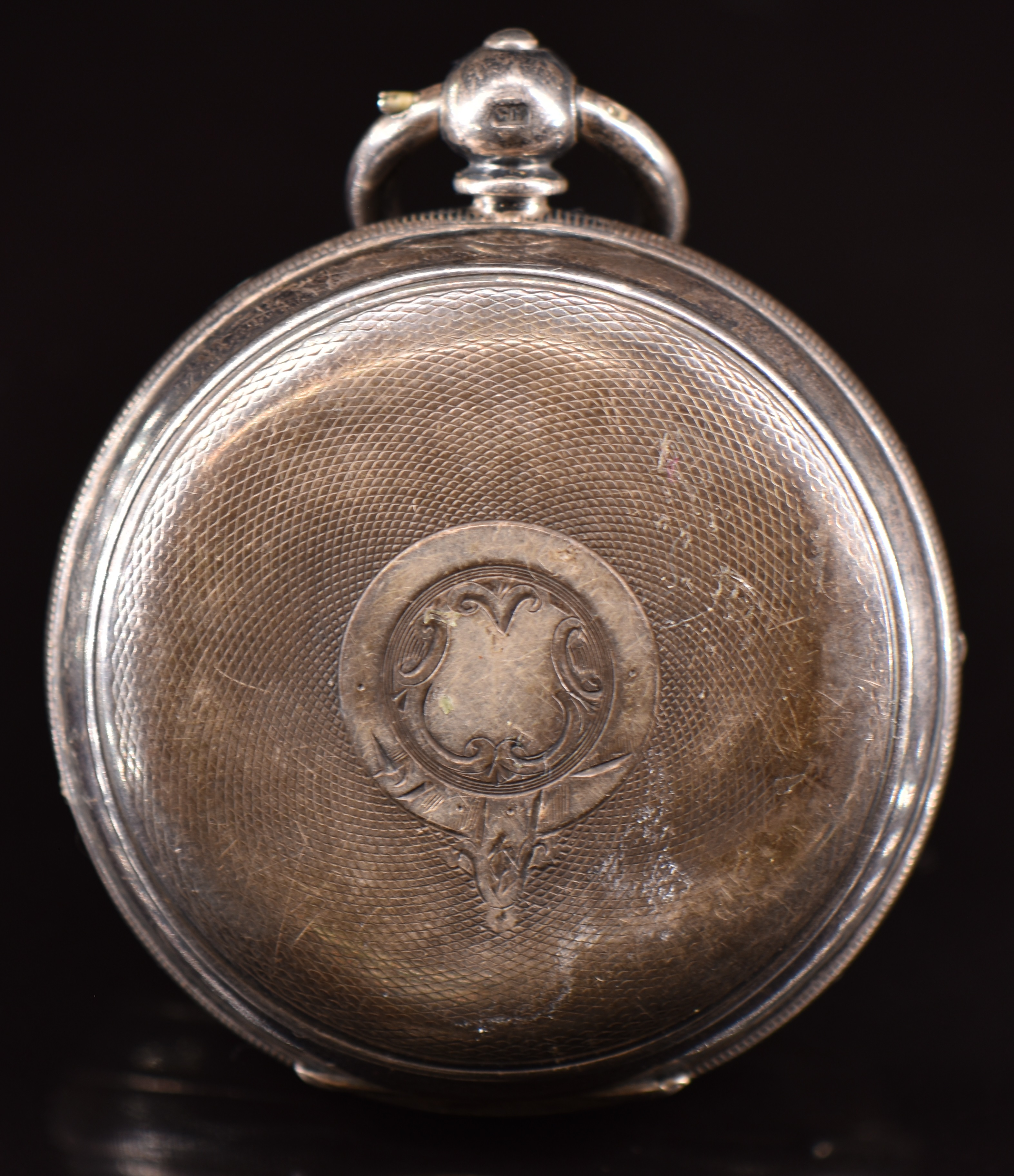 C Berry of Hatton Garden hallmarked silver open faced pocket watch with inset subsidiary seconds - Image 2 of 3