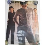 The Jam 'Setting Sons' original Polydor promo poster, 51 x 76cm