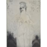 Norman Alfred William Lindsay (Australian 1879-1969) signed limited edition (No 41) etching of a