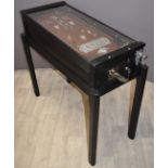 Genco Silver Cup coin operated pinball machine on stand, 105x47x93cm.