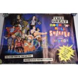 The Sex Pistols 'The Great Rock N Roll Swindle' original shop promo poster, 68 x 94cm