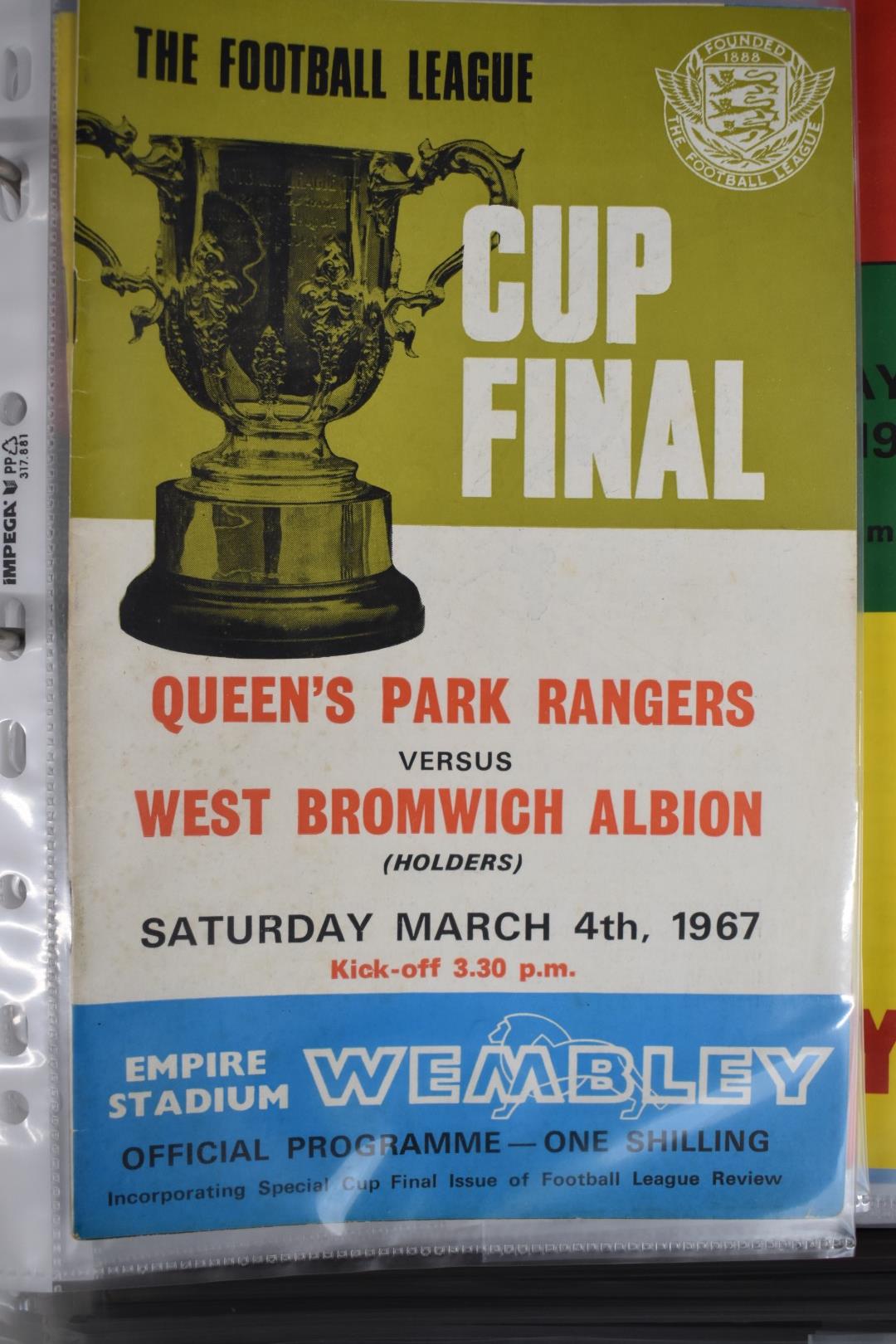 A near complete run of English League Cup football programs dating from 1986-2020 - Image 3 of 5