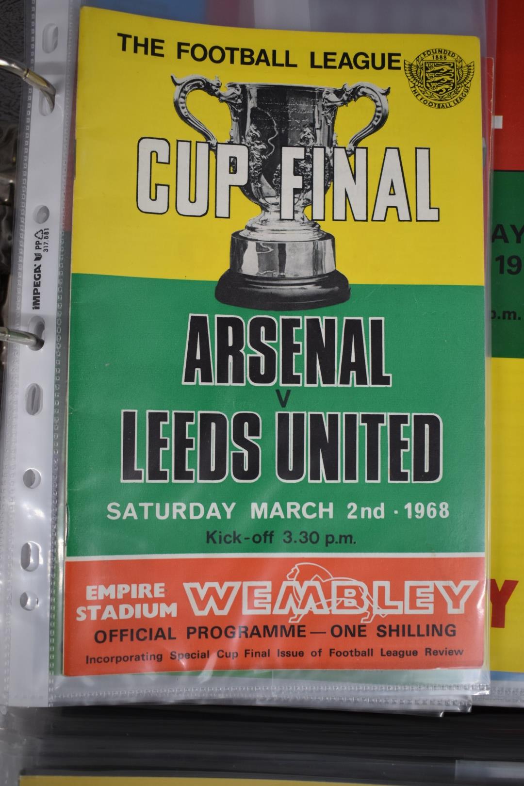 A near complete run of English League Cup football programs dating from 1986-2020 - Image 4 of 5