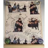 Roll of 1960s Beatles wallpaper by Crown