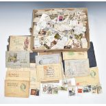 Cigarette cards, loose and in albums, including Players, Senior Service, Wills and Carreras