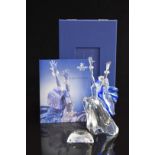 Swarovski Crystal Magic of Dance clear and coloured glass figurine Isadora, 2002 Collectors