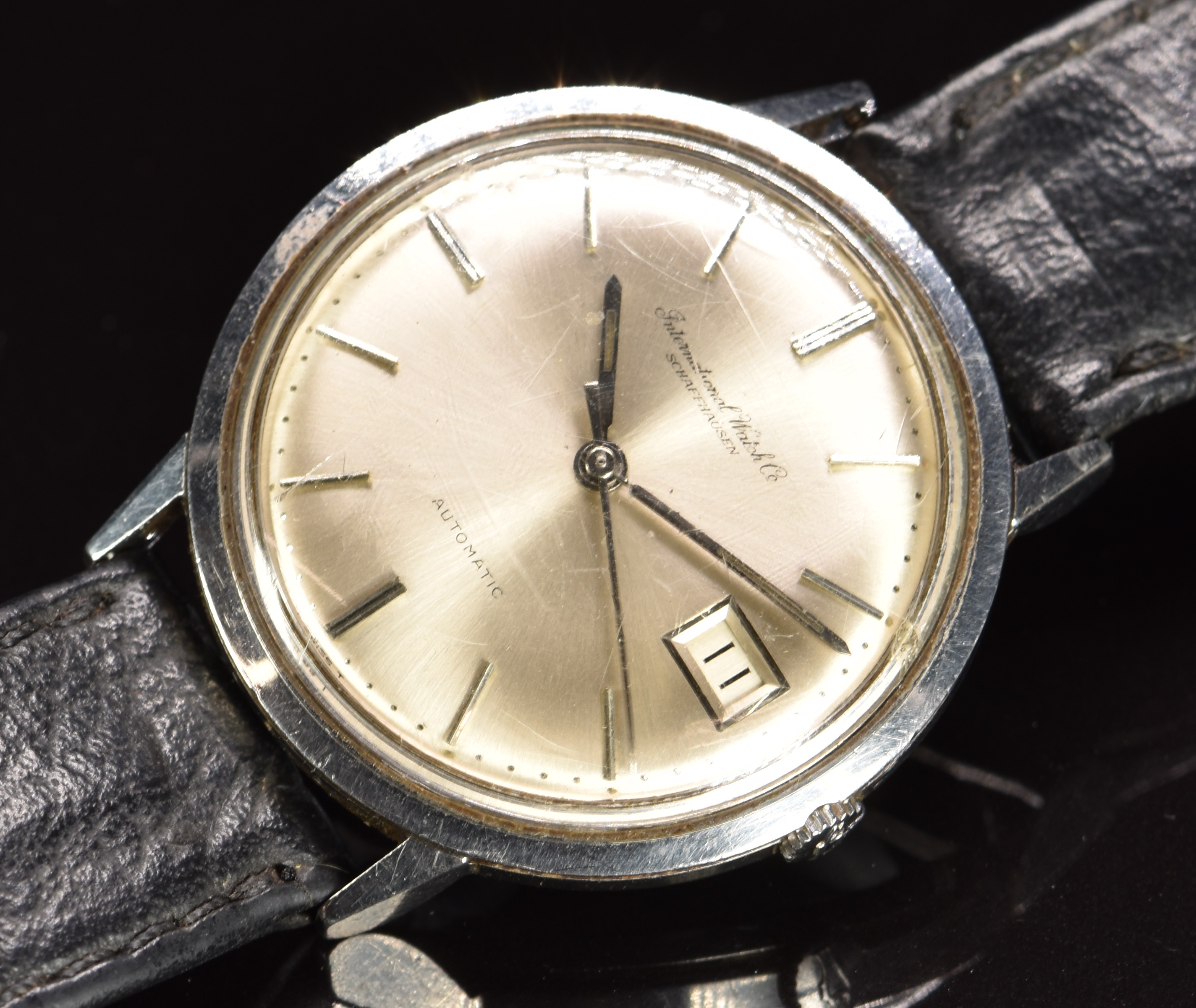 International Watch Company IWC gentleman's automatic wristwatch ref. 803 A with date aperture, - Image 2 of 4