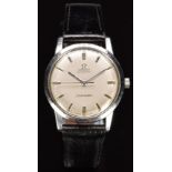 Omega Seamaster gentleman's automatic wristwatch ref. 14774 SC-62 with silver hands, hour markers