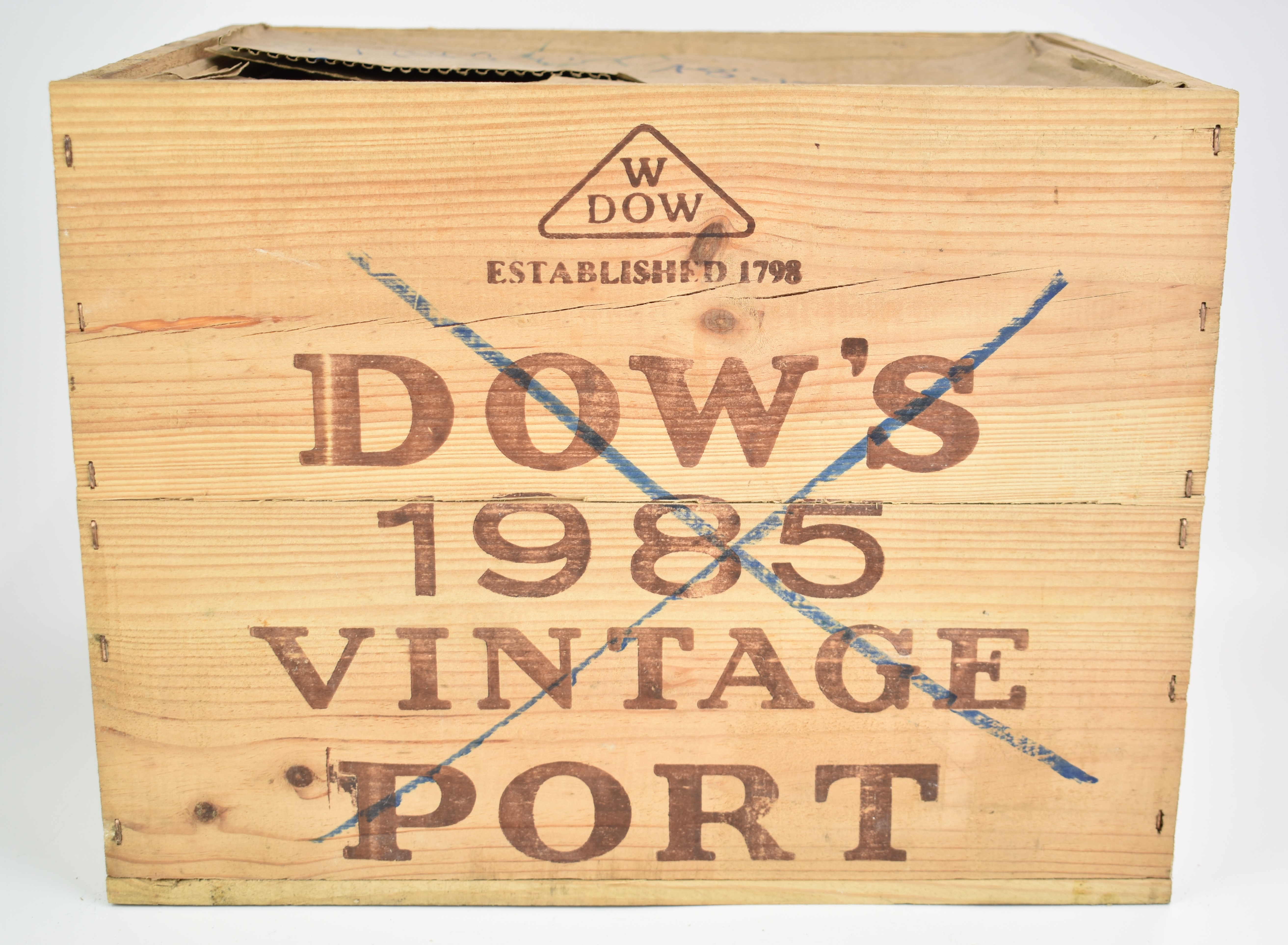 Nine bottles of Warre's 1977 vintage port, 75cl, with unrelated Dow's case - Image 3 of 3