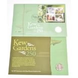 2009 Kew Gardens 50p coin and stamp cover, pack no 06657
