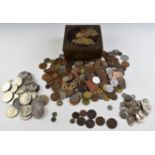 An interesting collection of UK and overseas coinage, James I onwards, with approximately 221.9g