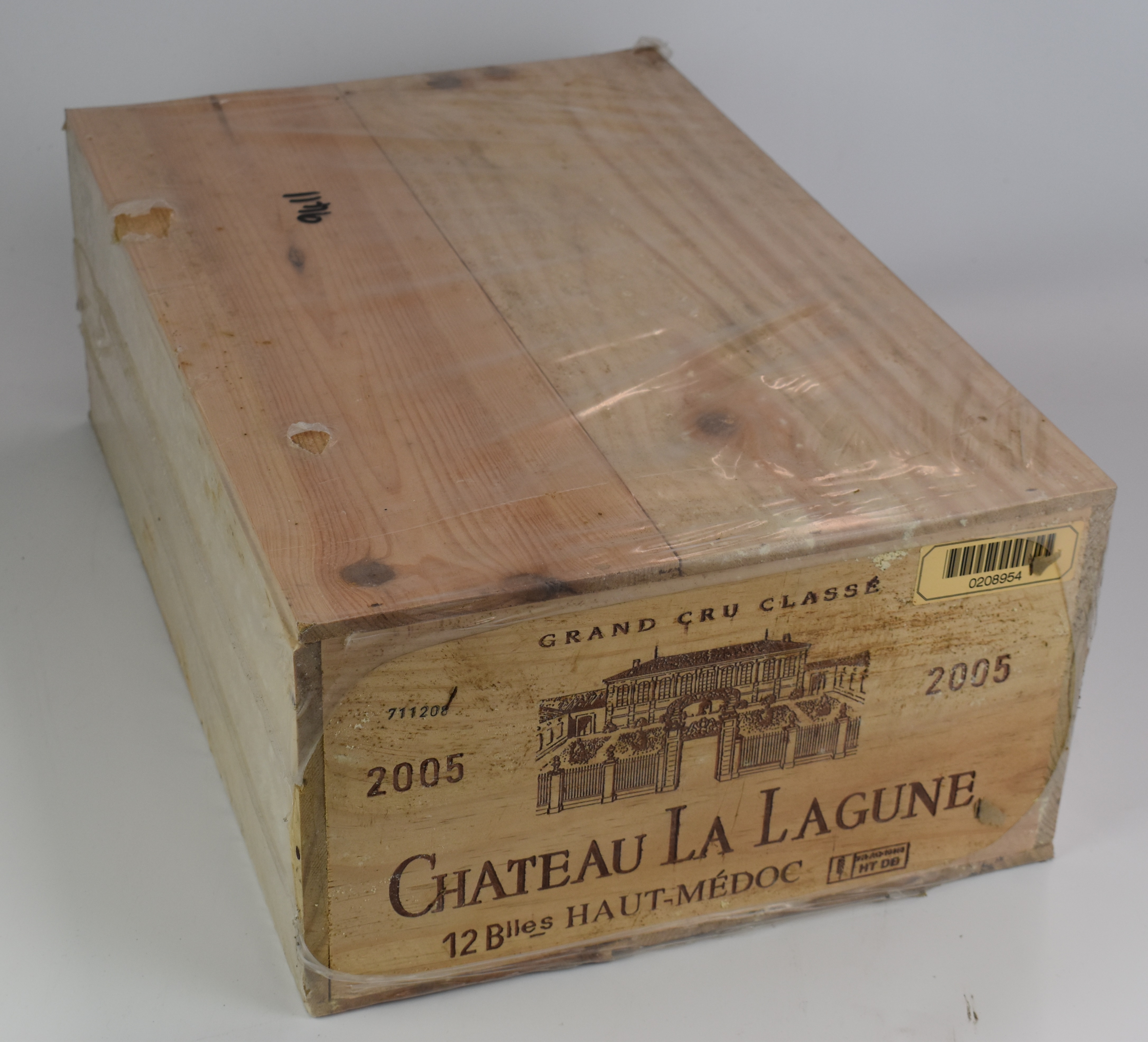 Case of twelve bottles of Chateau la Lagune Haute Médoc 2005