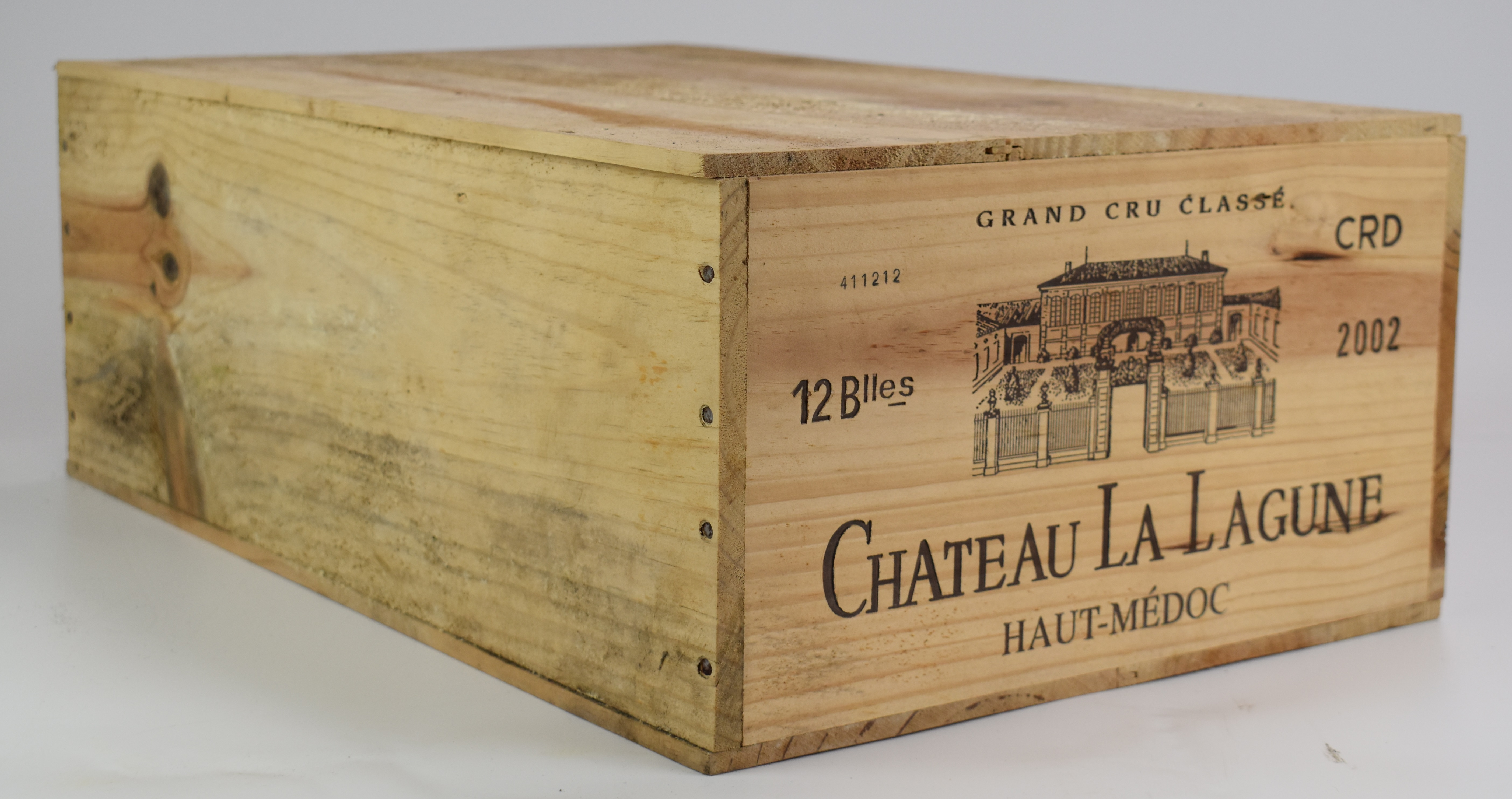 Case of twelve bottles of Chateau la Lagune Haute Médoc 2002