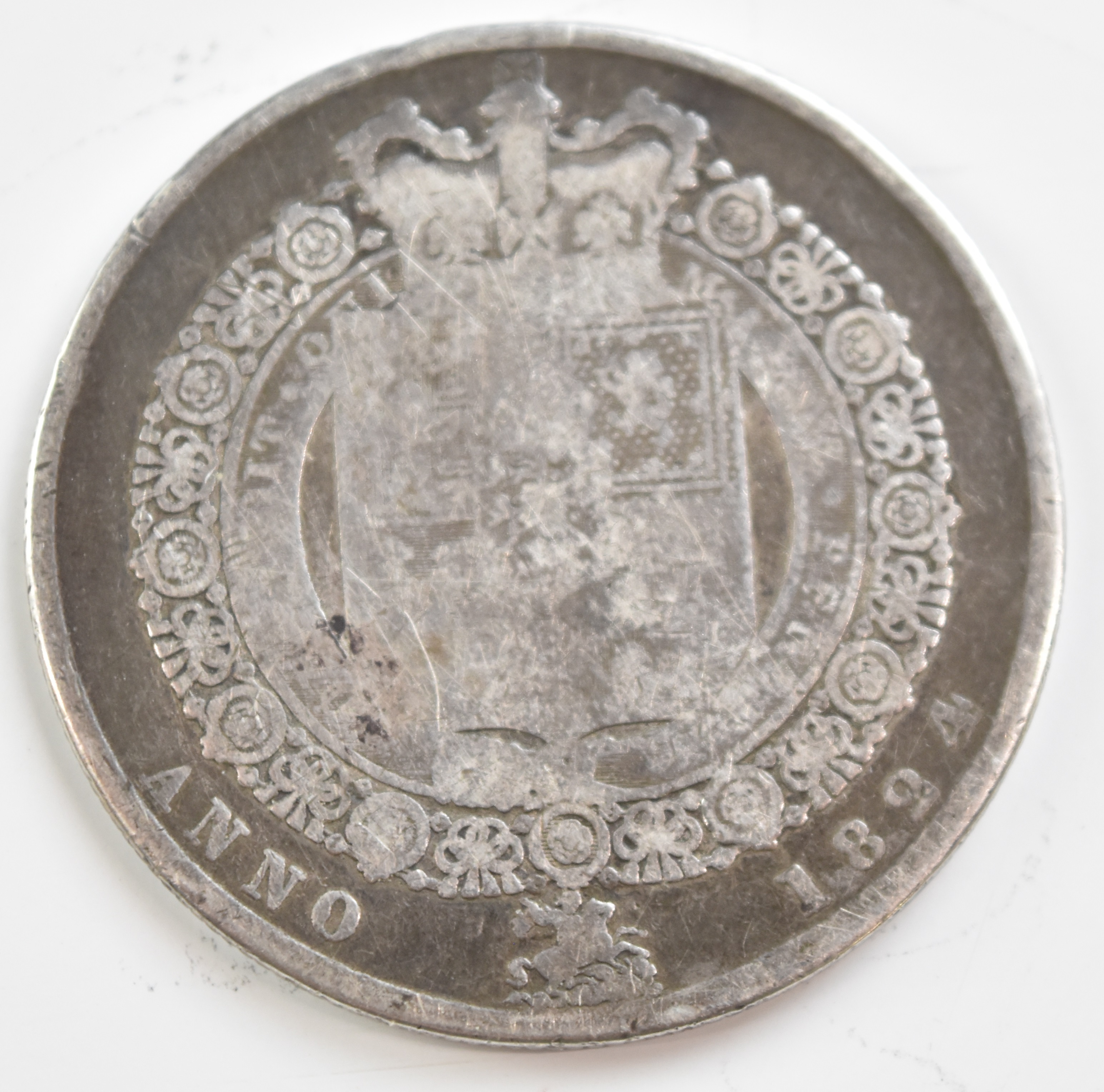 A comprehensive amateur coin collection contained in an album to include Henry VIII cut halfpenny, - Image 6 of 9