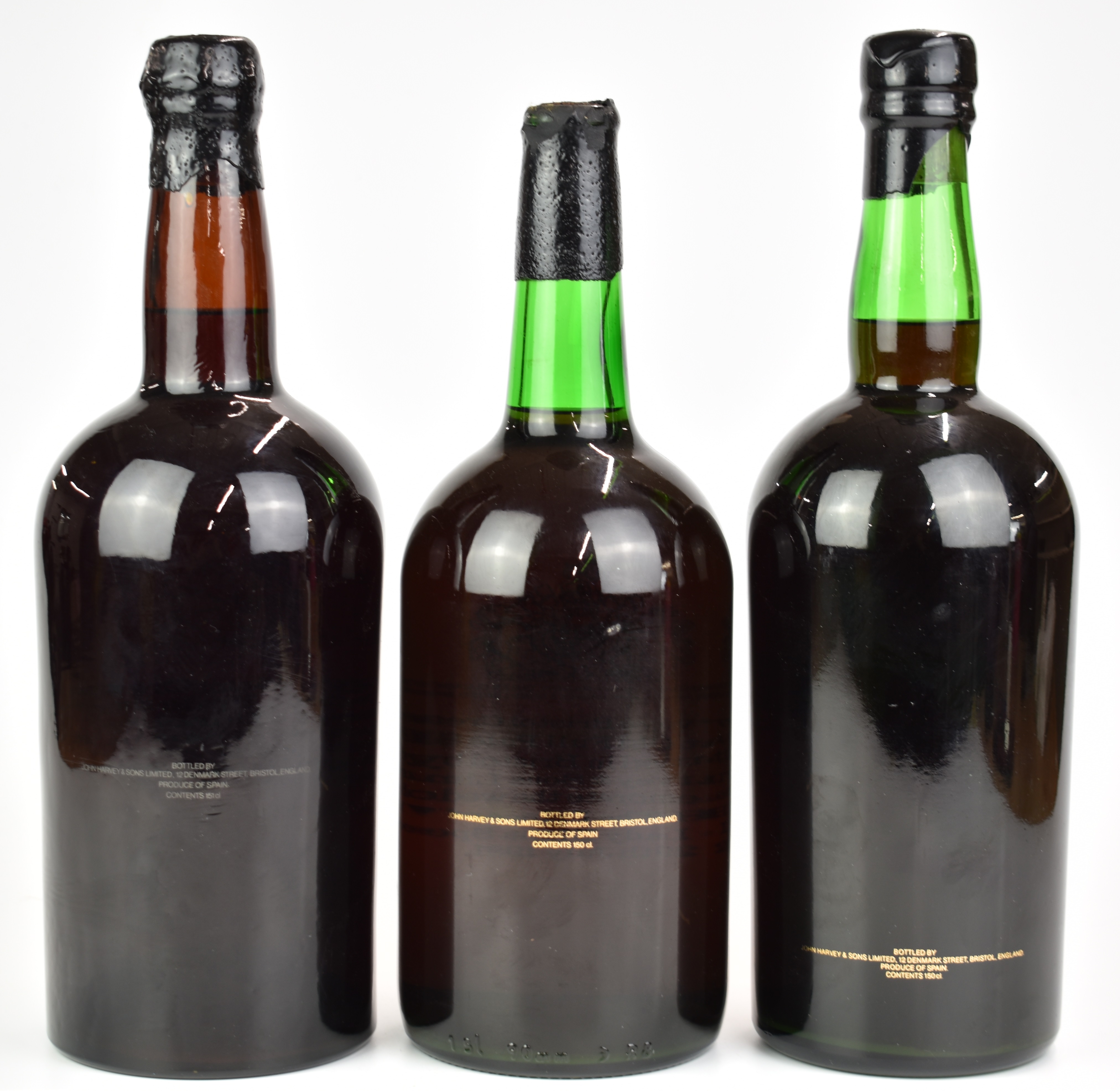 Three oversized bottles of Harvey's Bristol Cream Sherry commemorating Royal events and moving - Image 5 of 5