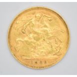 1902 Edward VII gold half sovereign