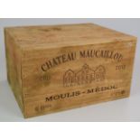 Case of six bottles of Chateau Maucaillou Moulis - Medoc 2013