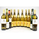 Twelve bottles of white wine including seven Bind Humbrecht Pinot Blanc 2018 750ml, 12% vol