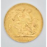 1917 George V gold full sovereign, Perth mint mark