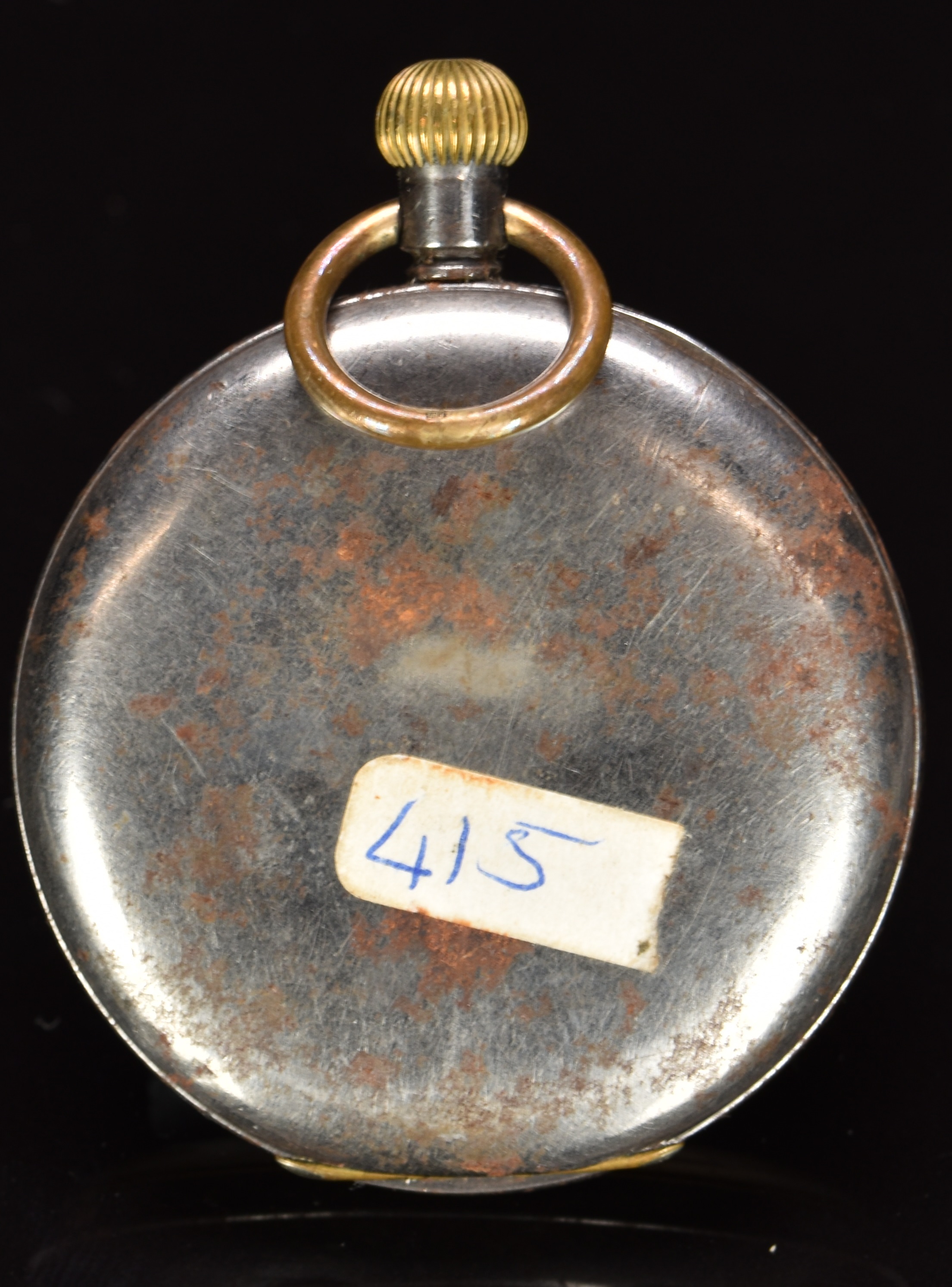 Omega for Waite & Son of Cheltenham keyless winding open faced pocket ...