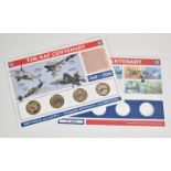 PNC stamp and coin cover for RAF Centenary with four £2 coin set