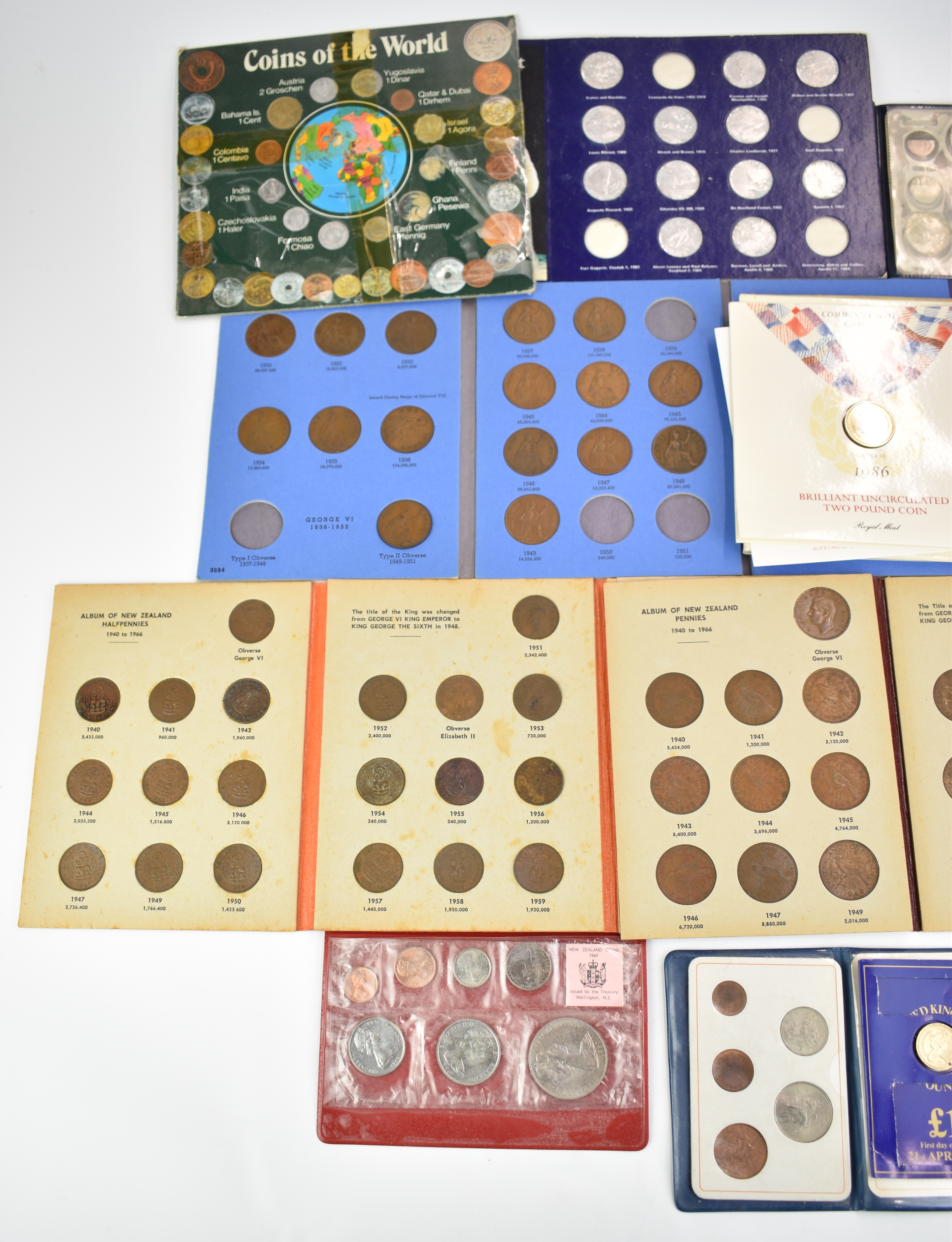A collection of various coin presentation packs to include Whitman type folders, Commonwealth Games, - Image 2 of 3