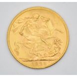 1928 George V gold full sovereign