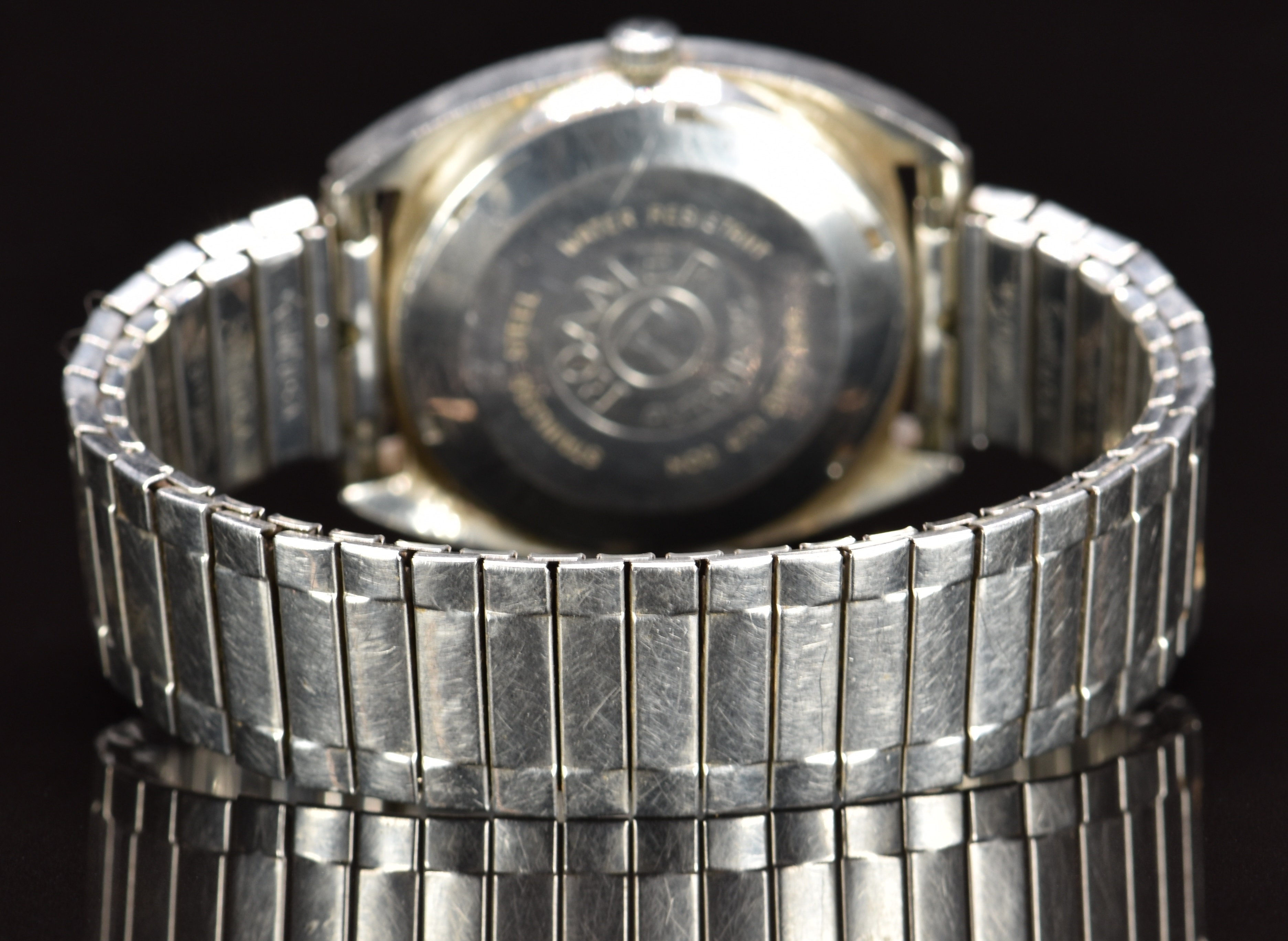 Roamer Searock gentleman’s automatic wristwatch ref. 471.2120.328 with date aperture, silver dial, - Image 5 of 5