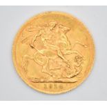 1914 George V gold full sovereign