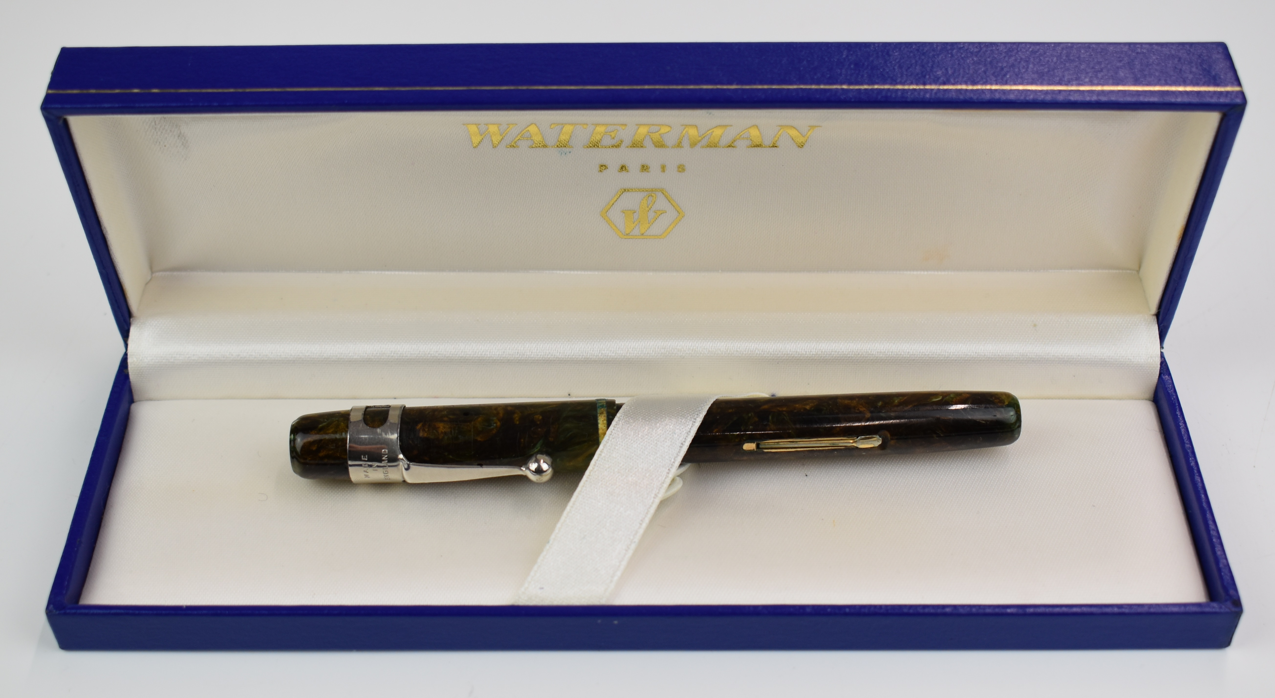 Twelve fountain pens, pencils etc, including Parker 51, Waterman with 18k gold nib, vintage Waterman - Image 3 of 5