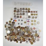 A collection of overseas coinage, 19thC onwards, some sets in blister packs