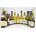 Twelve bottles of French white wine to include three Bourgogne Chardonnay 2014, Chateau Mont