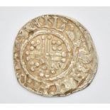 Henry II (1154-89) hammered silver penny, short cross (1180-1189)