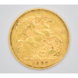 1902 Edward VII gold half sovereign