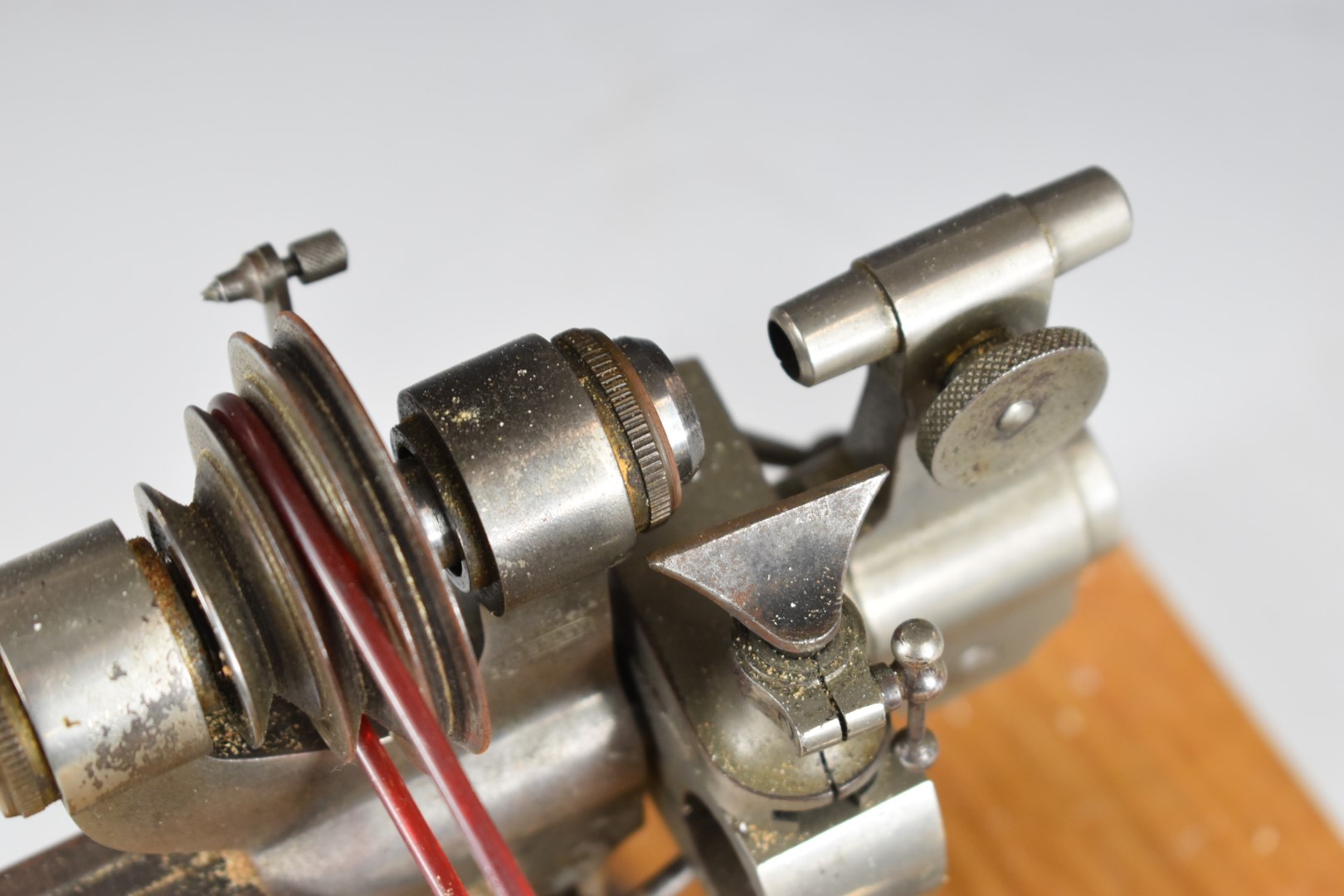 Small watch / clock repairer's lathe with Universal electric motor - Image 11 of 11