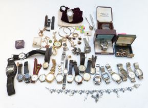 A collection of watches including Mappin & Webb, Timex, Rotary, Seiko, Citizen Eco-Drive, Kienzle,