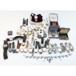 A collection of watches including Mappin & Webb, Timex, Rotary, Seiko, Citizen Eco-Drive, Kienzle,