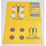 2002 Manchester Commonwealth Games stamps and £2 coin cover no 14536