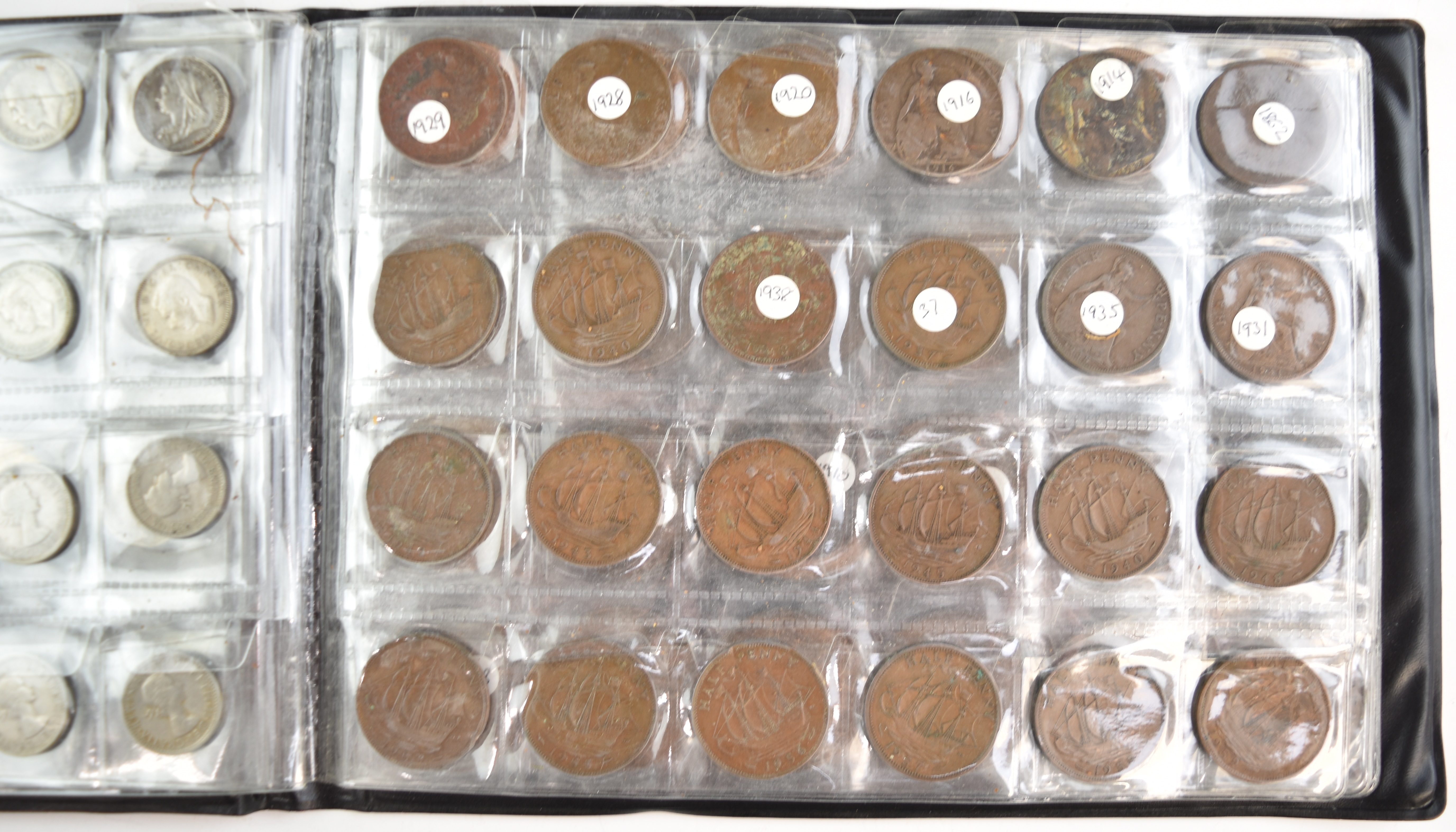 A collection of UK coinage, George III onwards, some in an album - Image 5 of 6