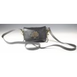 Mulberry Mila Mini handbag in black leather with gilt metal hardware, with original label, 15 x 10.