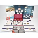 A collection of presentation packs, sundry coins, retro pattern cased Edward VIII set etc