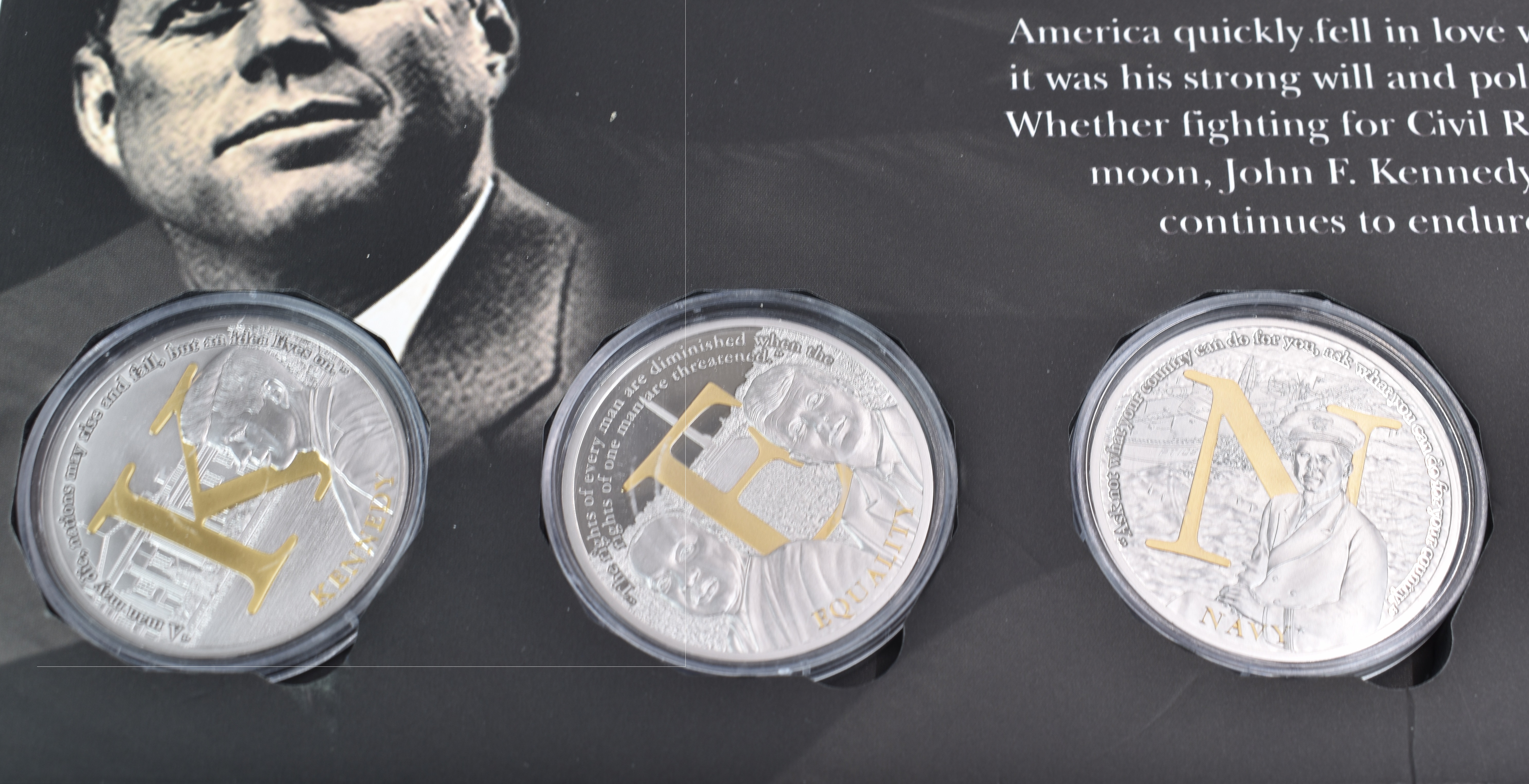 Windsor Mint two plated coin collections, one silver plated with gold overlay, the other gold plated - Image 5 of 6