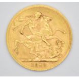 1913 George V gold full sovereign