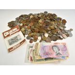 A large collection of overseas coinage, early to mid 20thC etc, together with a small quantity of