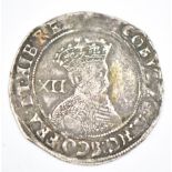 James I (1603-25) hammered silver shilling, second bust, Spink 2646