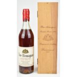 Bas Armagnac Domaine de Laubesse Grande Année 1976, 70cl, 40% , in wooden presentation box