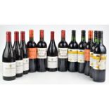 Twelve bottles of red wine comprising four bottles of Boschendal Lanoy Cabernet Sauvignon - Merlot